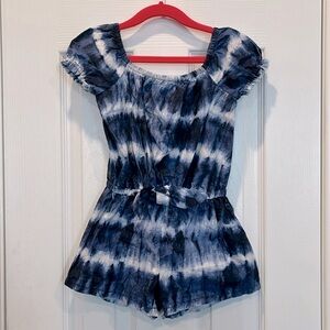 Girls Gap Kids romper blue size 4-5